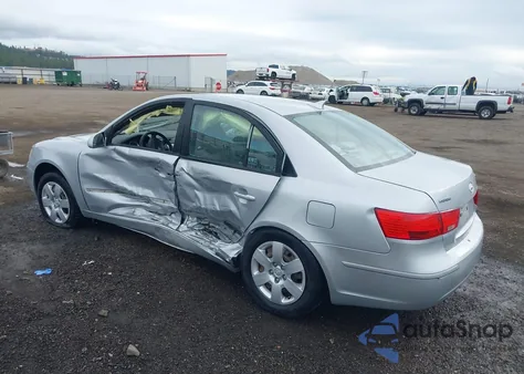 2010 Hyundai Sonata Gls from USA, damaged, VIN 5NPET4ACXAH596932